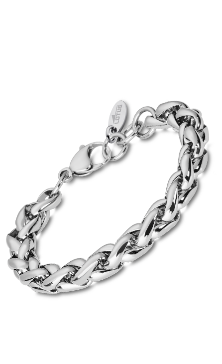 Bracelet acier Lotus