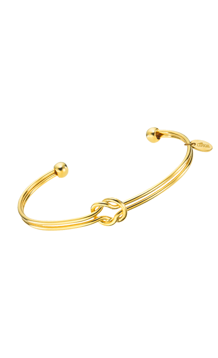 Bracelet acier Lotus