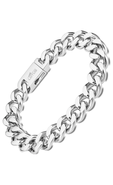 Bracelet acier Lotus