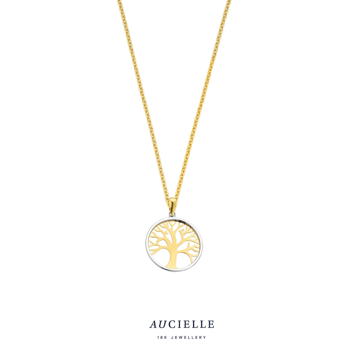 Pendentif or 18 carats