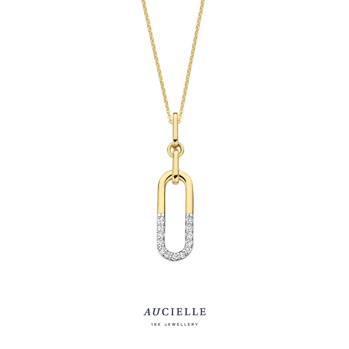 Pendentif or 18 carats