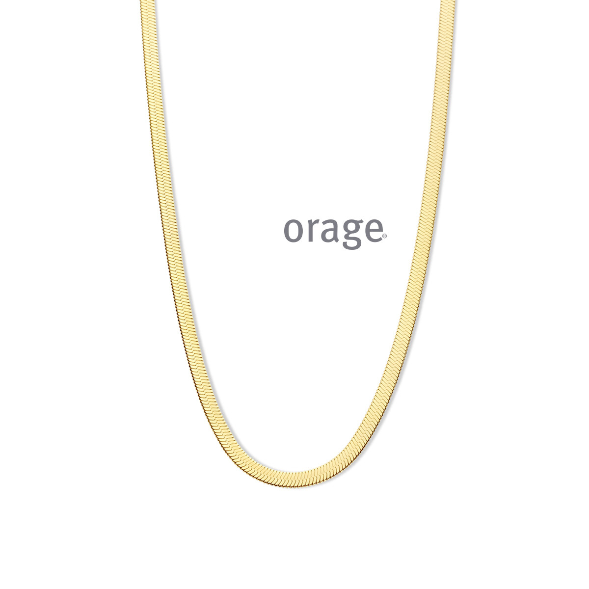 Collier acier Orage
