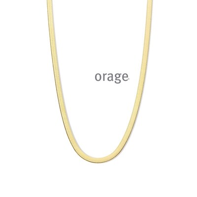 Collier acier Orage