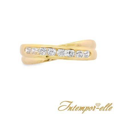 Alliance or 18 carats zirconium