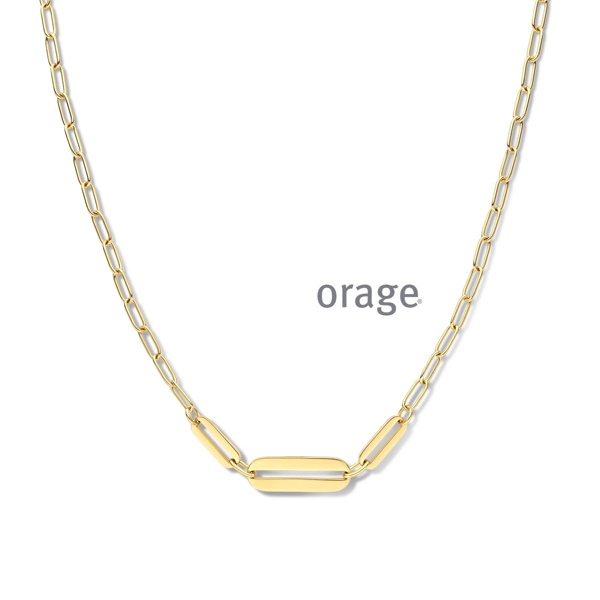 Collier acier Orage