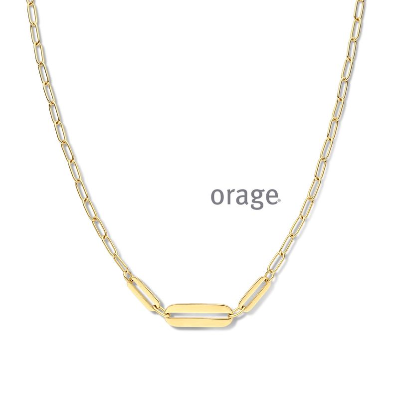 Collier acier Orage