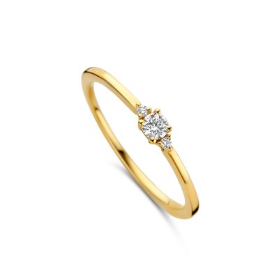 Bague or 18 carats et diamants Dulci Nea