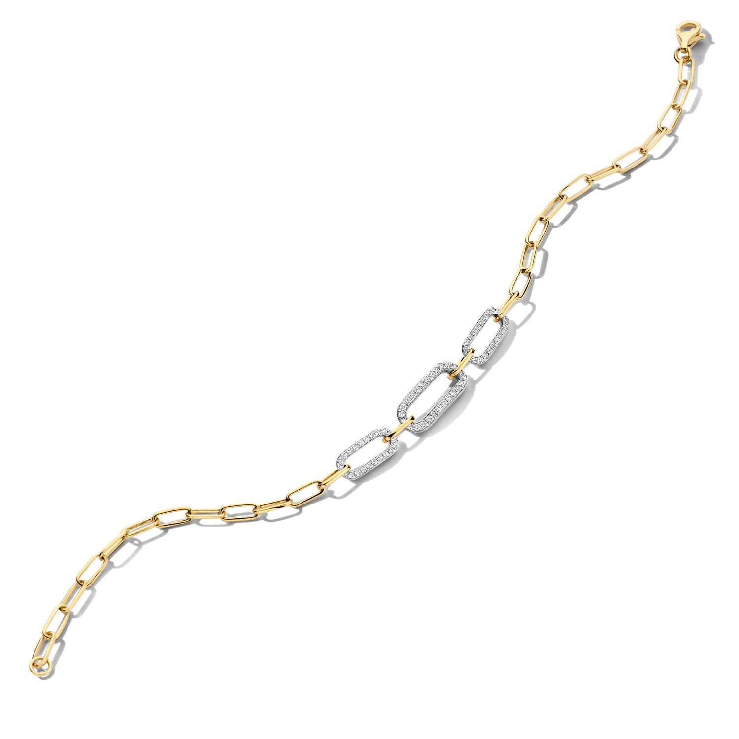 Bracelet or 18 carats et diamants Dulci Nea