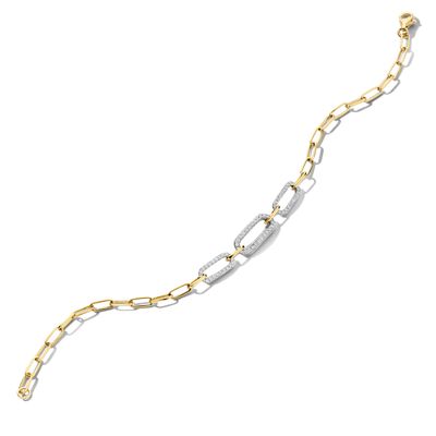 Bracelet or 18 carats et diamants Dulci Nea