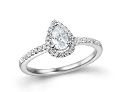 Bague or 18 carats et diamants