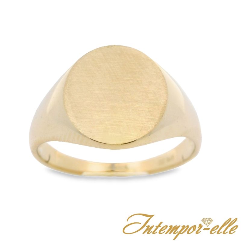 Chevalière or 9 carats