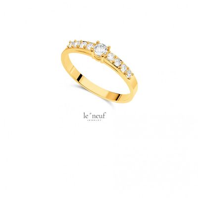 Bague or 9ct