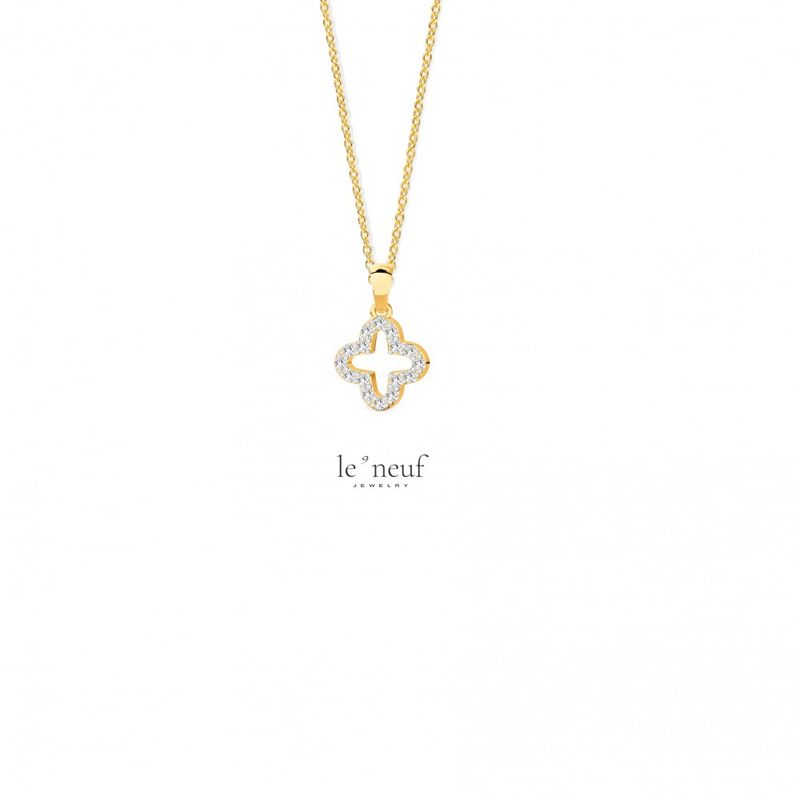 Pendentif or 9ct