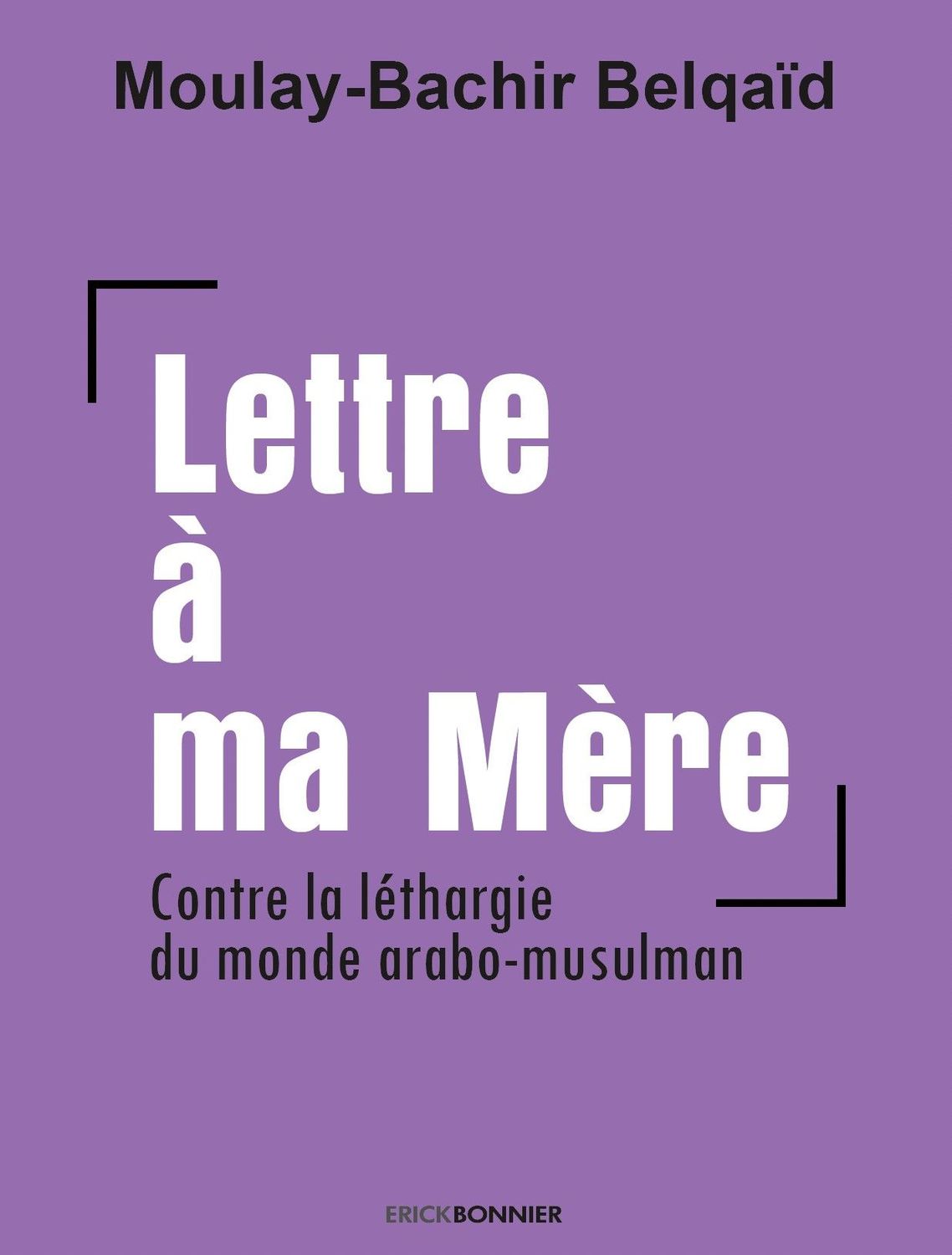 LETTRE A MA MERE