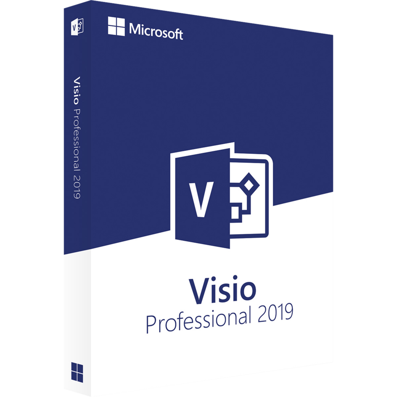 MICROSOFT VISIO PROFESSIONAL 2019/2021 1 PC