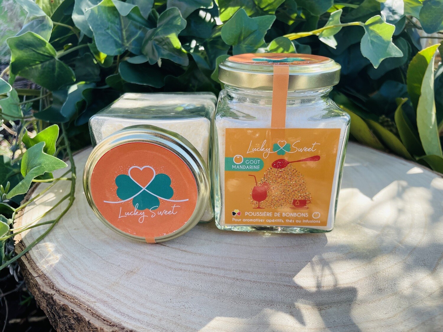 Poussière de bonbons - Mandarine