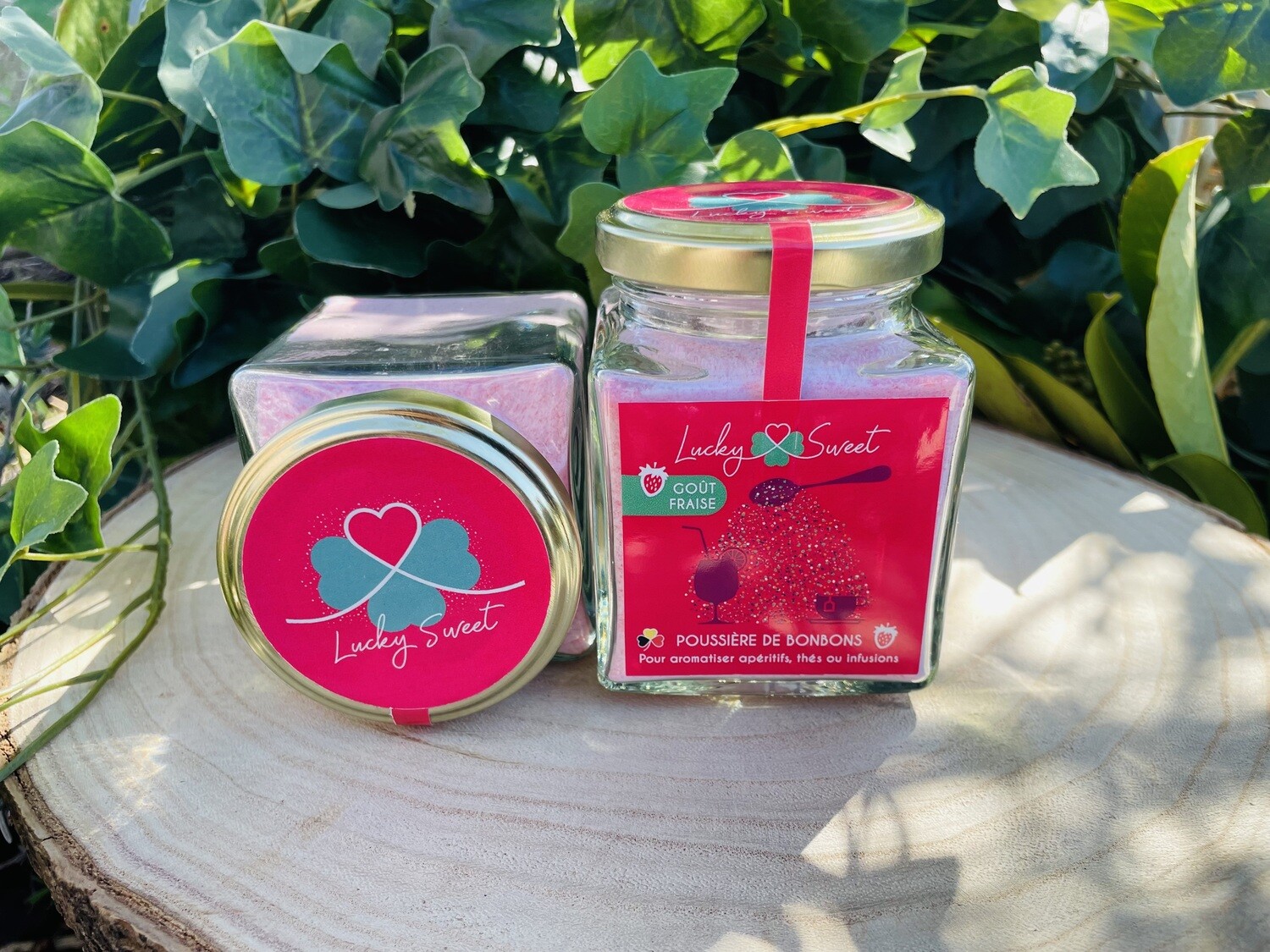 Poussière de bonbons - Fraise