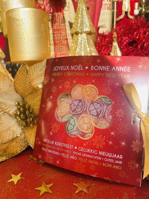 Carte à offrir "Joyeux Noël &amp; Bonne Année"