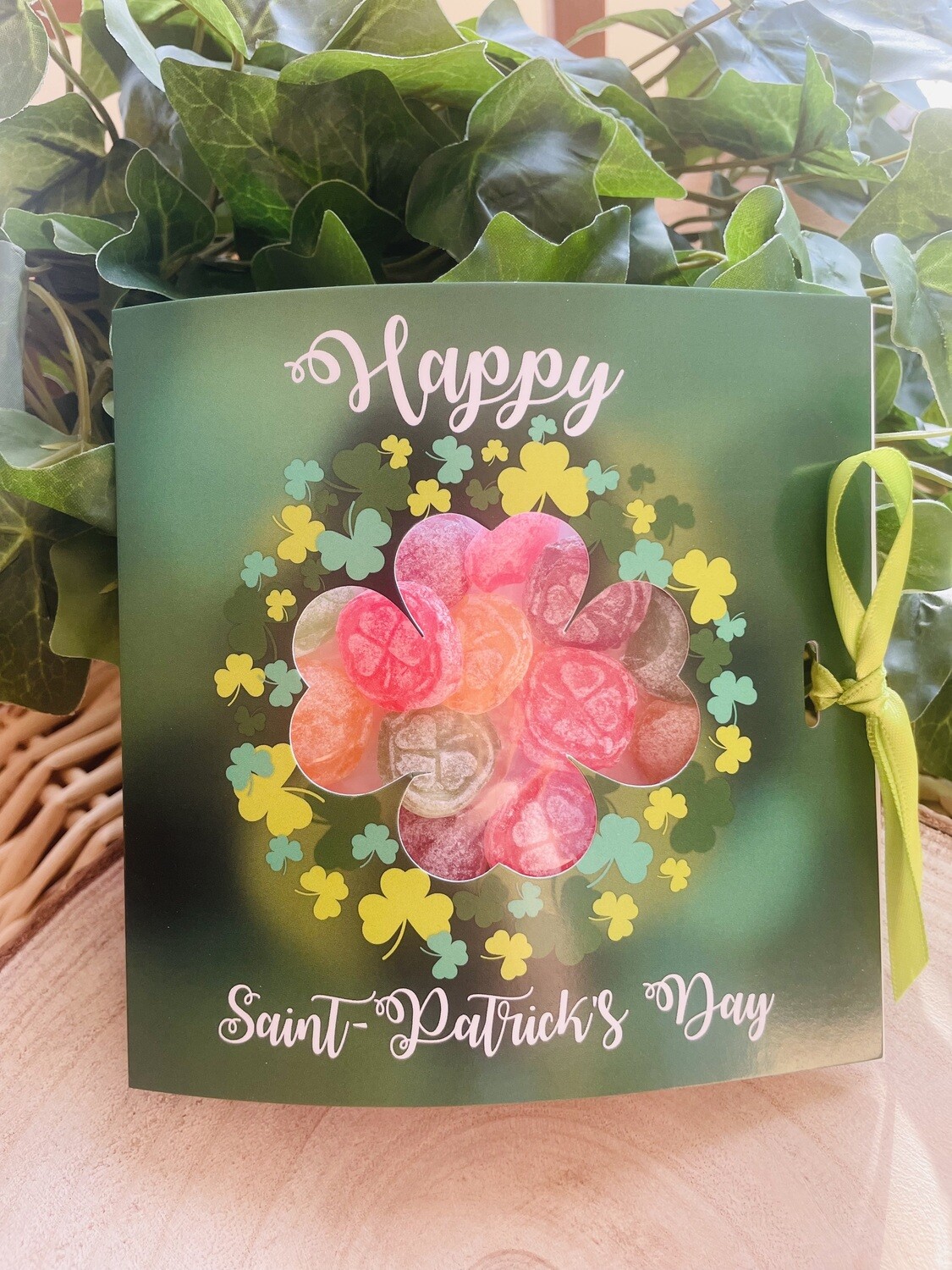 Carte gourmande &quot;Happy Saint-Patrick&#39;s Day&quot;