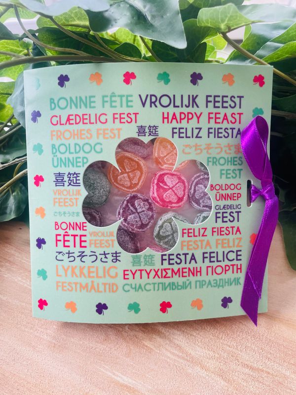 Carte gourmande &quot;bonne fête&quot;