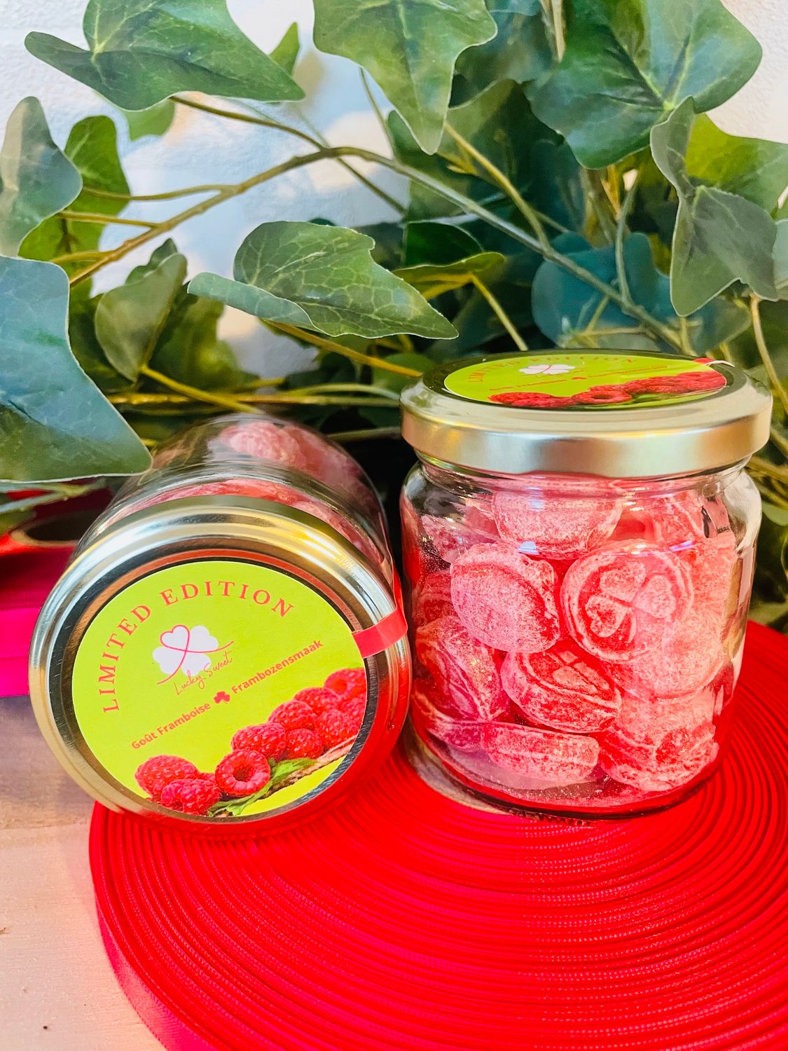 Bocal - Bonbons Framboise