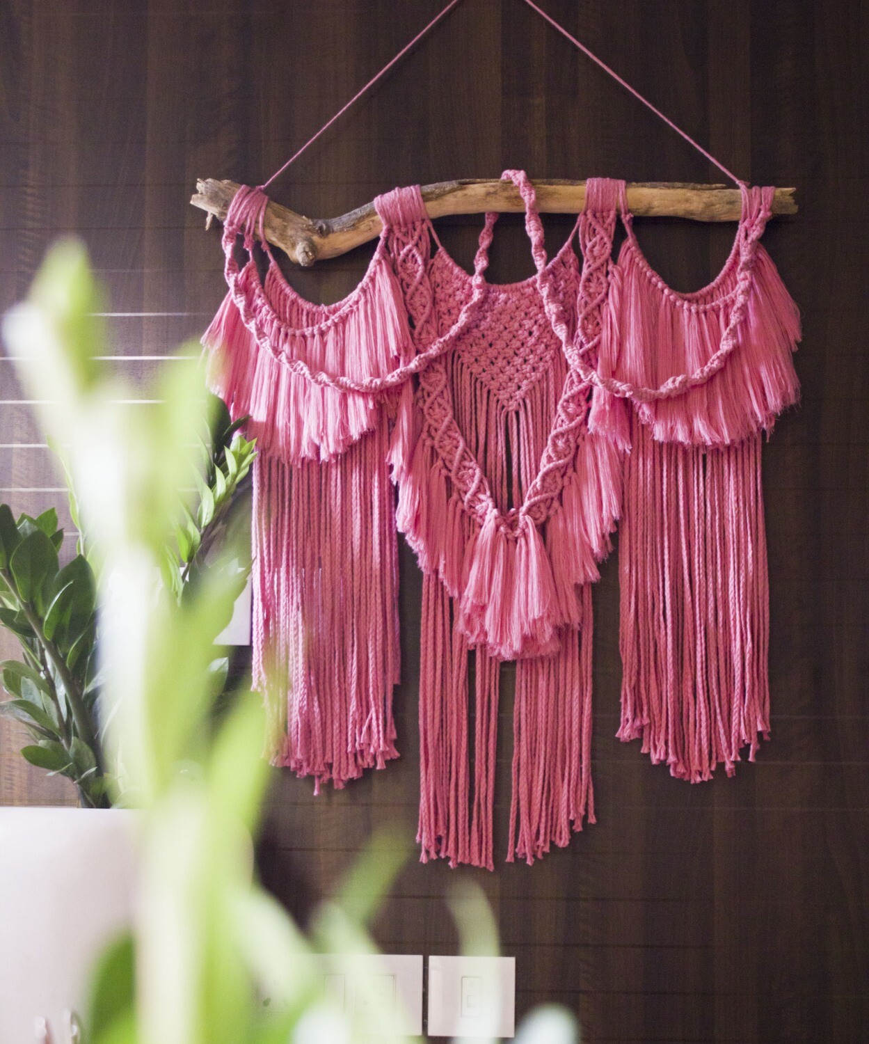 Rosy Pink Big Wallhanging