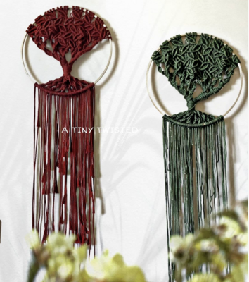 Tree Hanging Wall hanging Or Dreamcatcher