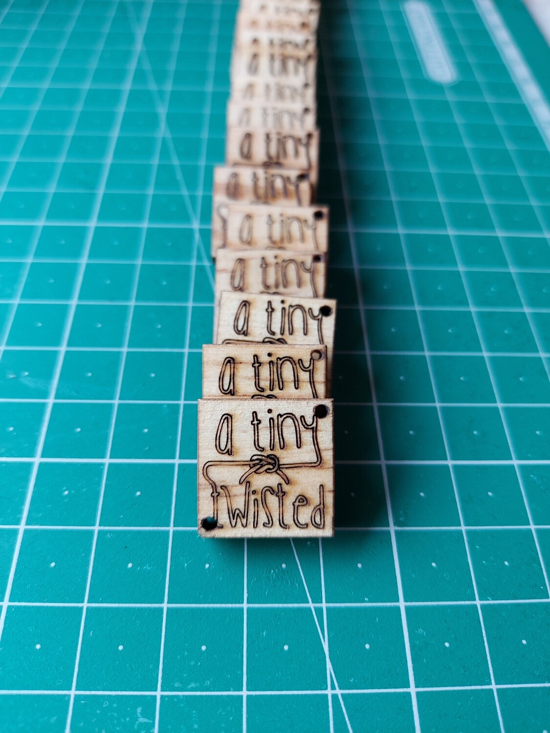 Customised Wooden Tags | Labels - Set of 100