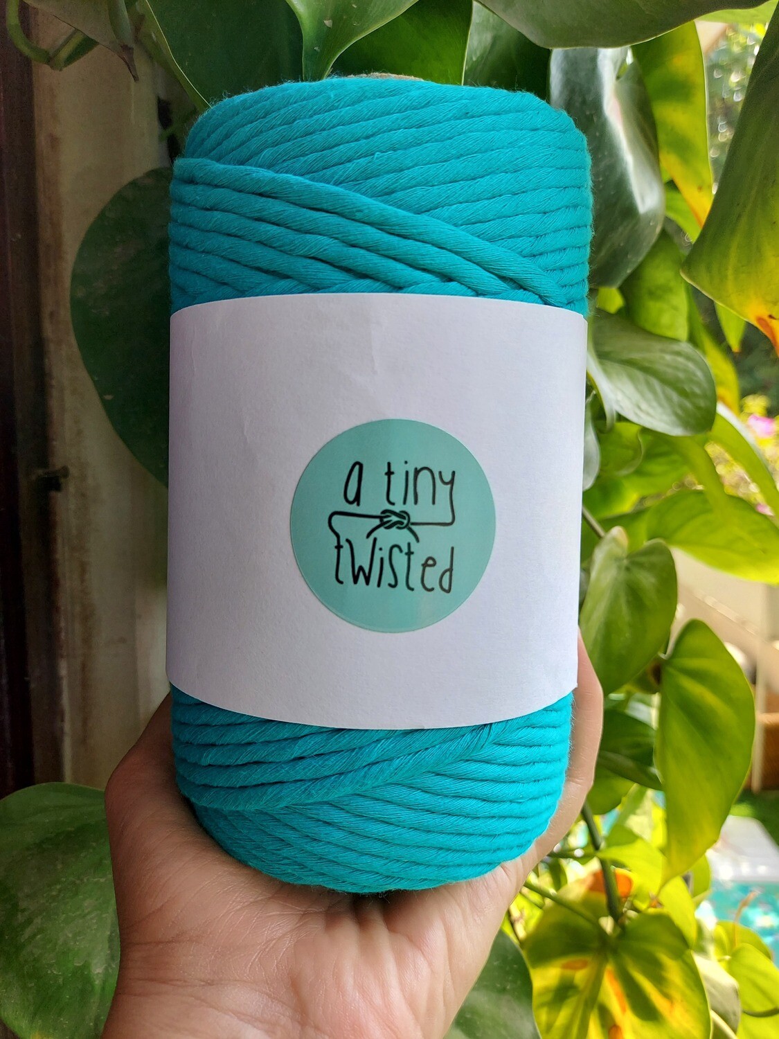 3mm Single ply- Teal Blue