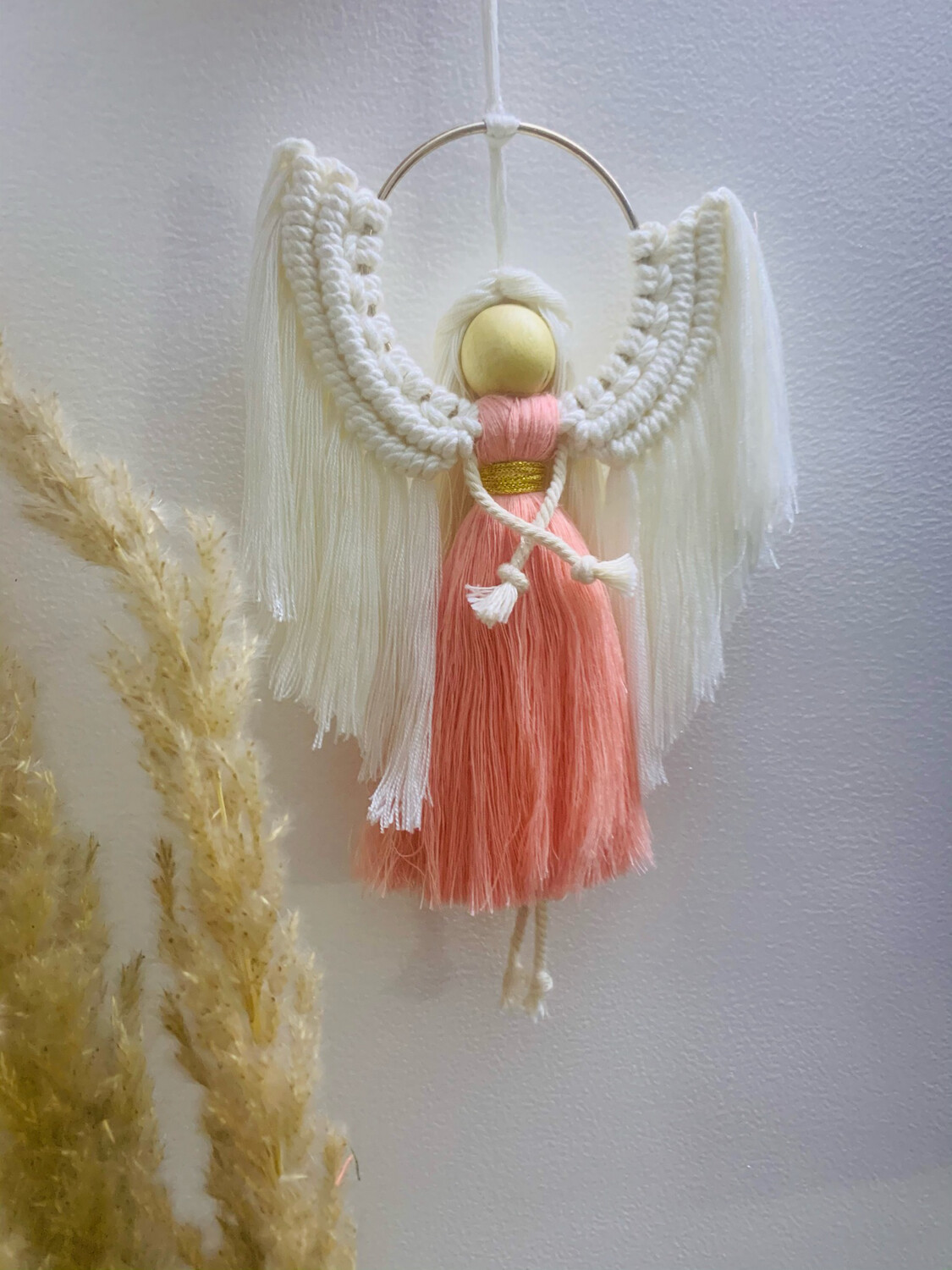 Angel | Macrame Doll | Ornament | Car Hanging