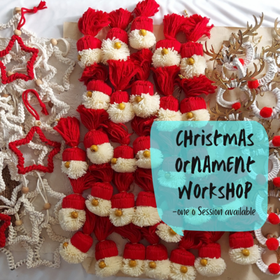 Christmas Ornaments workshop