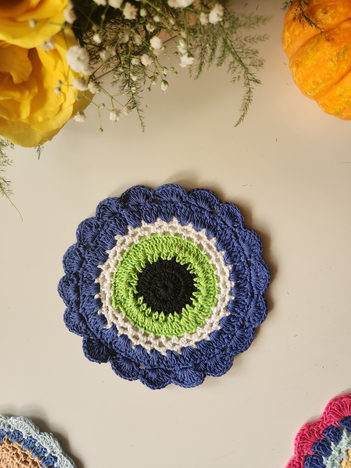 Crochet Doily/ Crochet flower /Crochet roster /Crochet Mandala