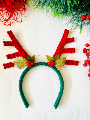 Macrame Reindeer Hairband | Headband