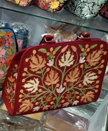 Kashmiri Embroidery Hand Bag