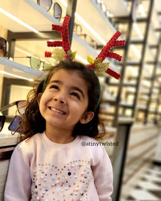 Macrame Reindeer Hairband | Headband