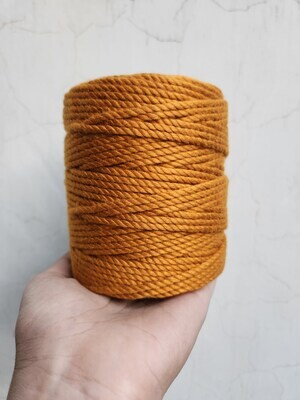 Bronze Brown - 3mm Twisted