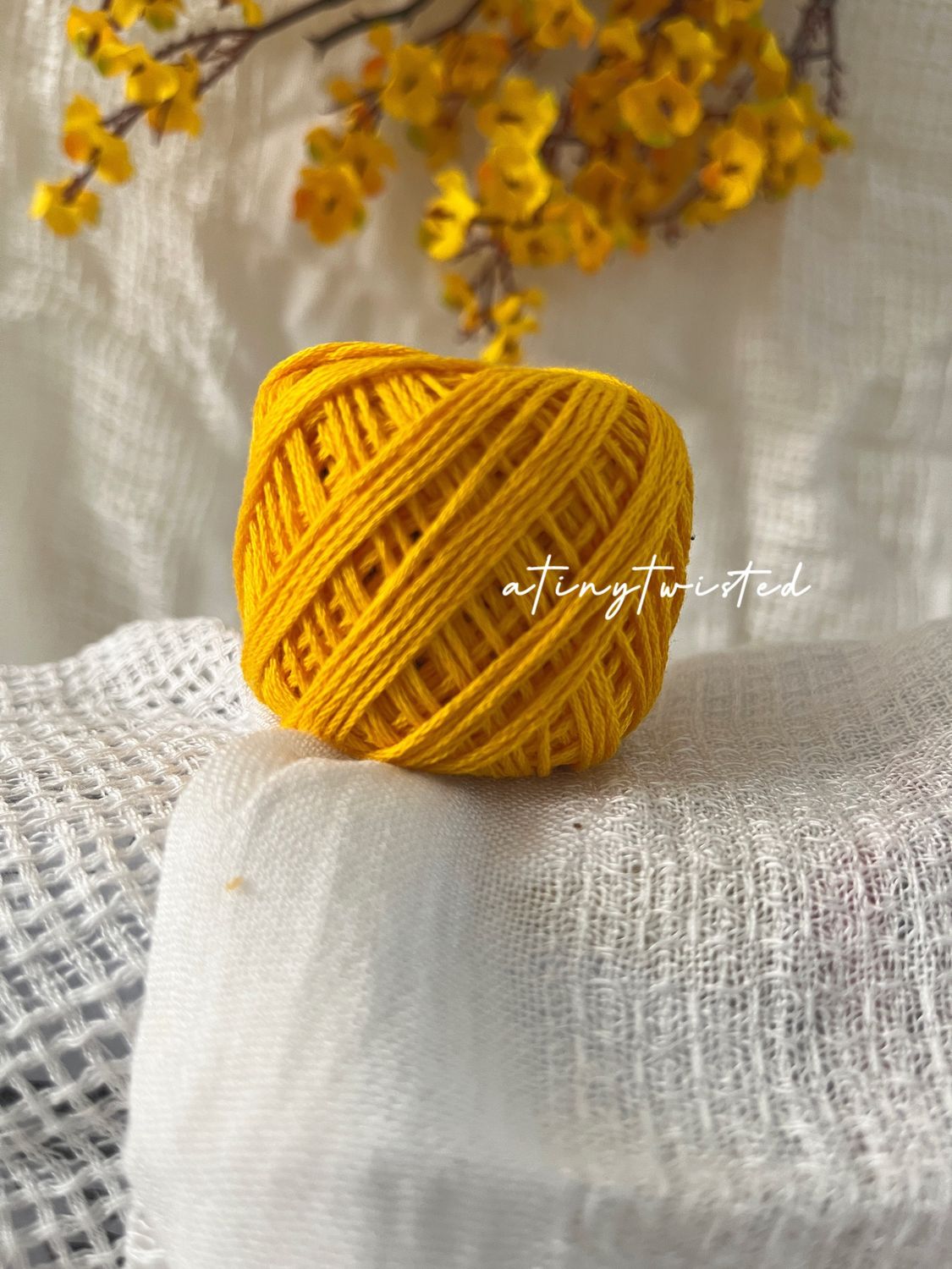 0.5mm Thread - Mustard Yellow