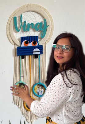 Personalised Kids Nameplate with Pictures