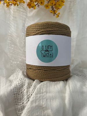 Coffee - 3mm Twisted