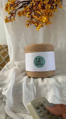 4mm Braided - Nude