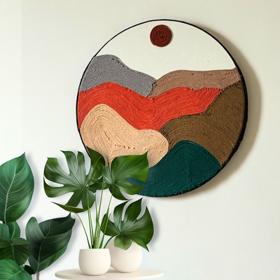 Boho Mountain Wallhanging