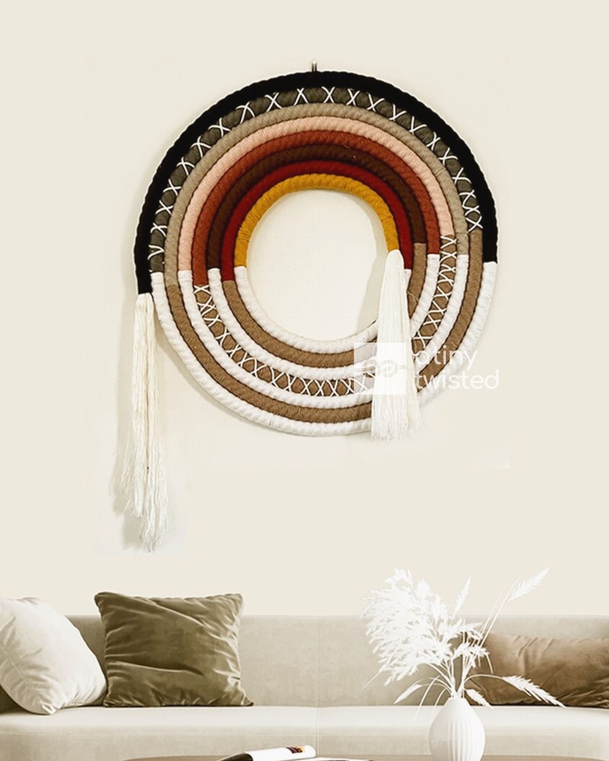 Colourful Round Wall hanging