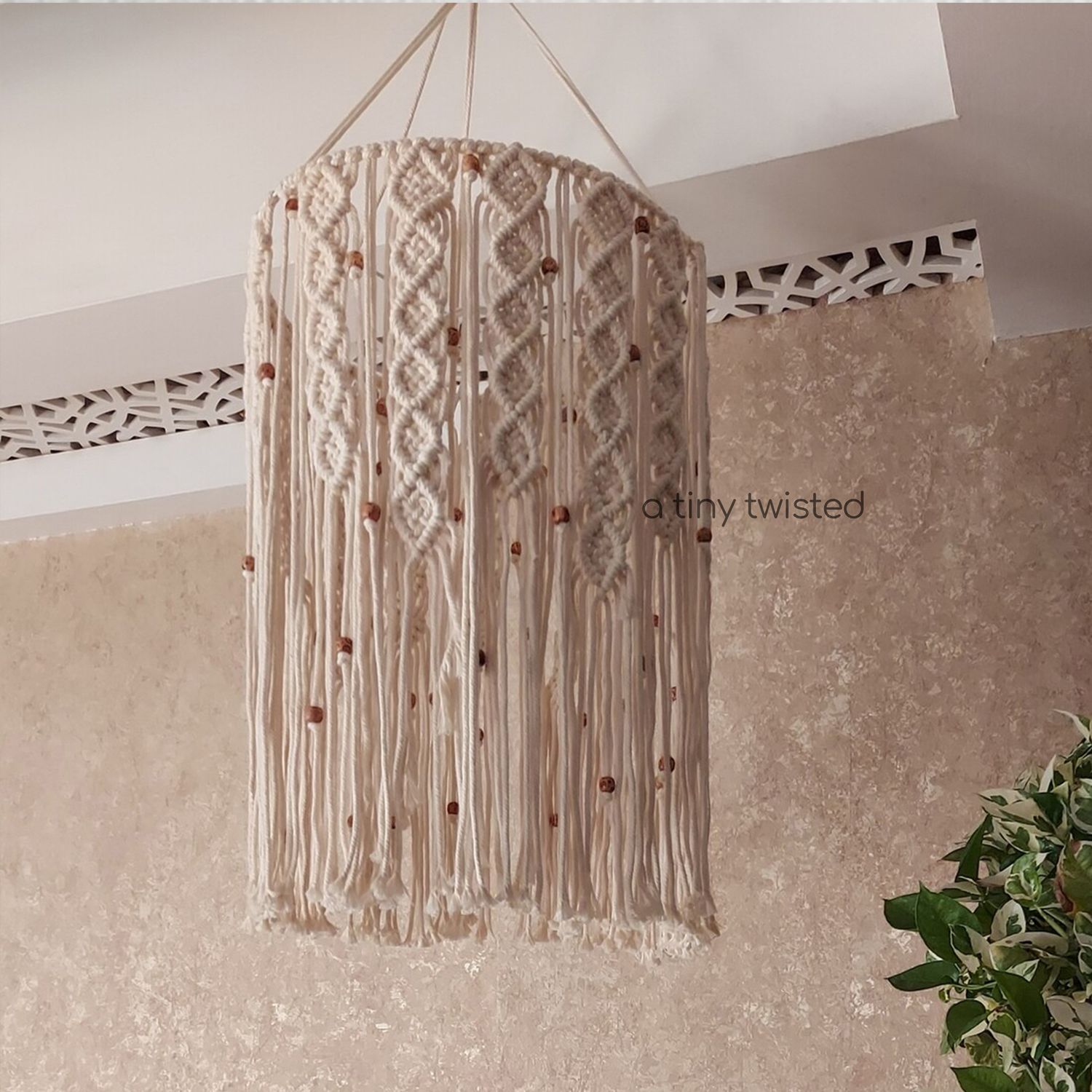 Boho chandelier