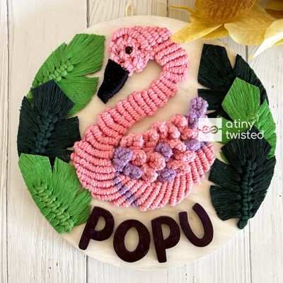 Personalised Kids Nameplate - Swan