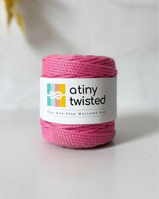 Blush Pink- 3mm Twisted
