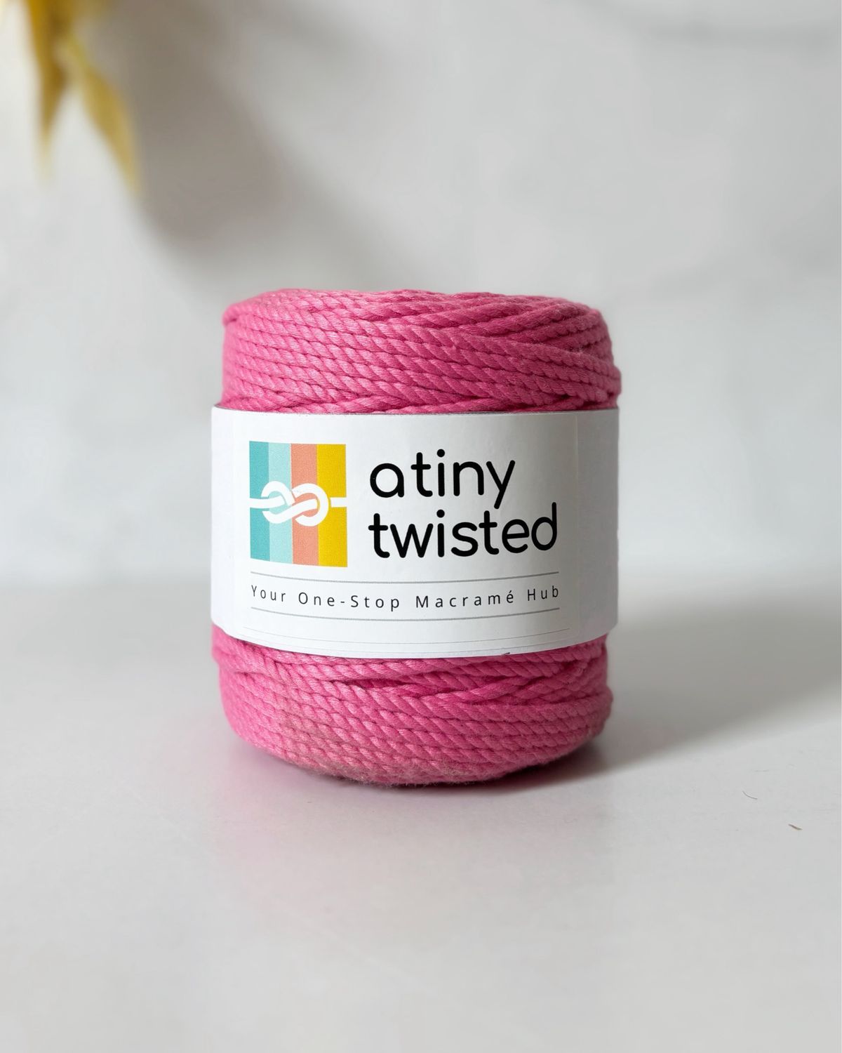 Blush Pink- 3mm Twisted