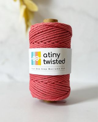 4mm  Twisted - Bubble Gum