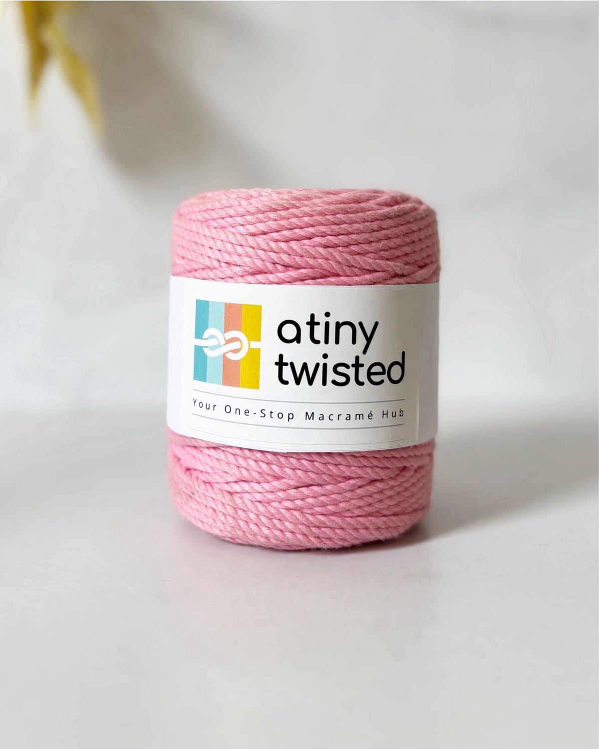 Baby Pink- 2mm/3mm/4mm Twisted