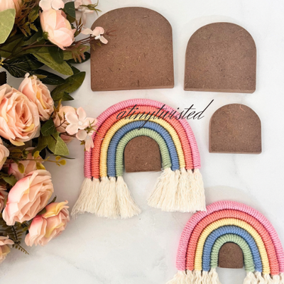 Stencil for rainbow Shape/Template