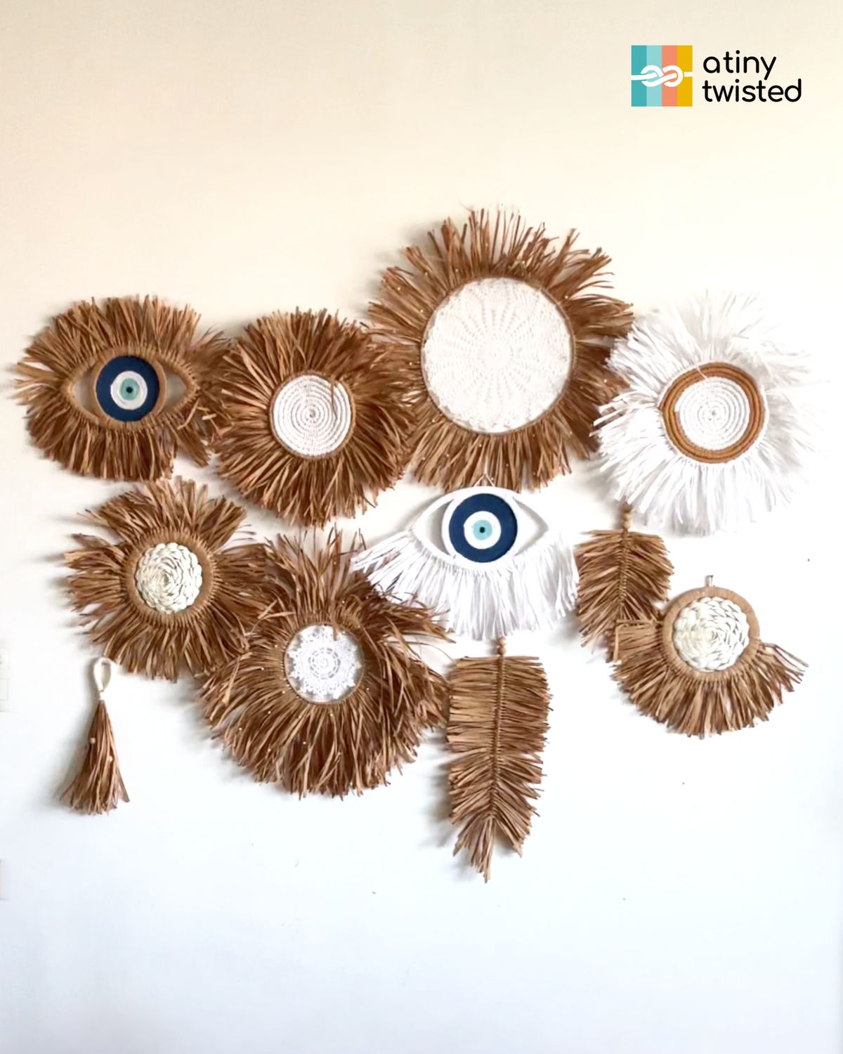 Boho Raffia Macramé Decor